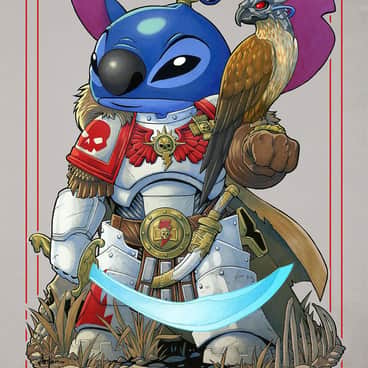 White Scar Stitch by Levi Cleeman (levi_cleeman_art | Saxon-Blake | levicleeman)