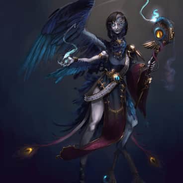 Tzeentch Priestess by missiah_xvi (anya_ua | MissiahXVI | missiah.xvi)