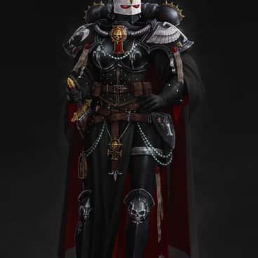 Adepta Sororitas Canoness by Carl Johan Bäckman (CJ-Backman)
