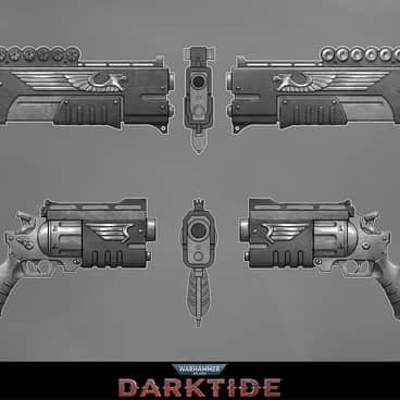 Arbites Weapons by Ylva Ljungqvist (ylvastudio)