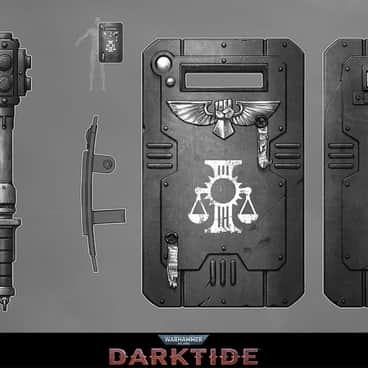 Arbites Weapons by Ylva Ljungqvist (ylvastudio)