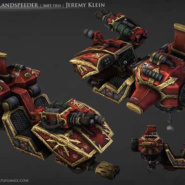 Chaos Land Speeder by Jeremy Klein (jeremykleinart)