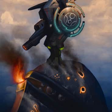 Commander Earthshield by Sugar Free Artwork (sugar_free_artwork)
