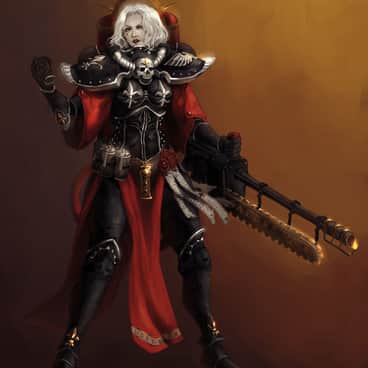 Flamer Sister of Battle by missiah_xvi (anya_ua | MissiahXVI | missiah.xvi)