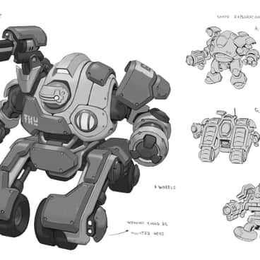 Leagues of Votann Exosuit by Rok Kleva Ivančić (rokkistuff | RokKleva)
