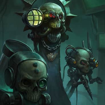 Servo Skulls by Albert Gugaev (gugaevart)
