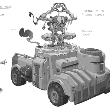 Shrine Truck by Rok Kleva Ivančić (rokkistuff | RokKleva)