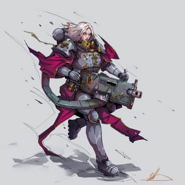 Sister of Battle by Albert Sargsyan (AboSargsyan | allberths)