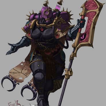 Slaanesh Princess by Fire Metal 5 (Firemetal5)