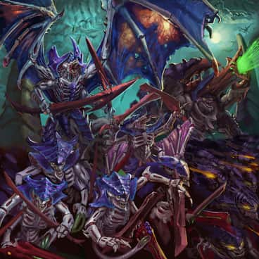 Tyranid Hive Fleet by Tomás Norambuena (arcantoz)