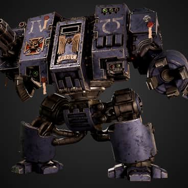 Ultramarine Dreadnought by Aleksandr Bortnik