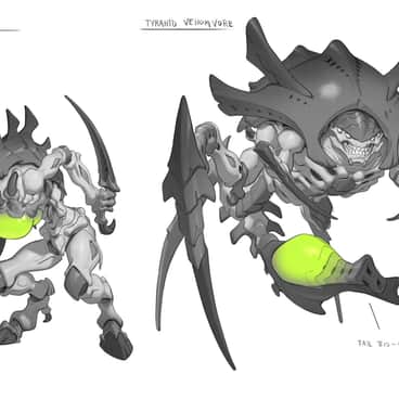 Venomgaunt and Venomvore by Rok Kleva Ivančić (rokkistuff | RokKleva)