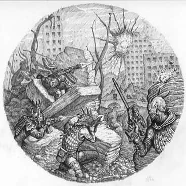 Chaos Cultists by Tony Ackland (Anthony Ackland)