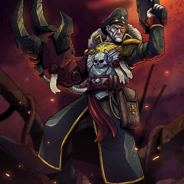 Commissar Sebastian Yarrick by Christopher Regalario (shinsirhcart | Shin Sirhc) | Commissar Sebastian Yarrick by Christopher Regalario (shinsirhcart | Shin Sirhc)