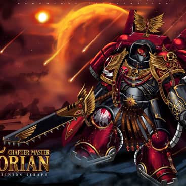 Crimson Seraph by Aldrin Ajes (Pixel Juice | DarkMindz Illustrations | Ald Rin | Darkmindz_Illu | pixel.juice)