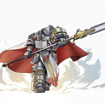 Grey Knight by Chris M (BoredGuitarfish)