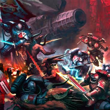 Grey Knights vs World Eaters by Misha Savier (Mikhail | Mikhail Savier | SavierMichael | mikhailsavier)
