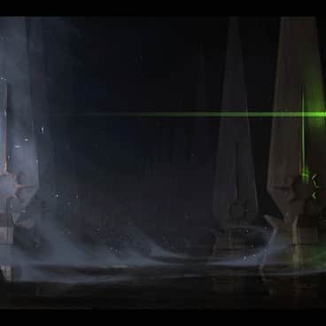 Necron Environment by Daniele Carbini (cremisis_)