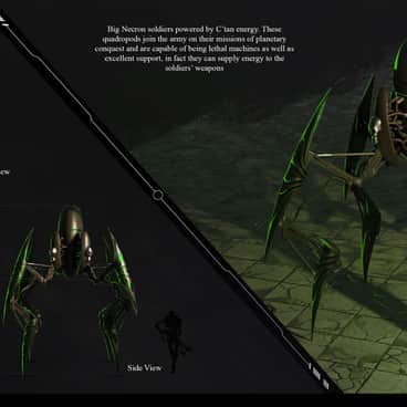 Necron Quadropods by Daniele Carbini (cremisis_)