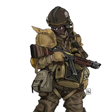Paratrooper by Nicolas de la Rosa (MidnattThol | OtterMid | MThol)