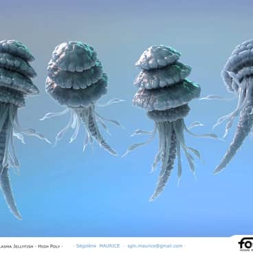 Plasma Jellyfish by Ségolène Maurice