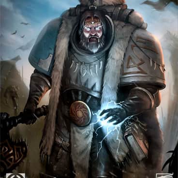Rune Priest by Eric Alonso (ericalonso_art)