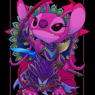 Slaanesh Champion Angel by Levi Cleeman (levi_cleeman_art | Saxon-Blake | levicleeman)