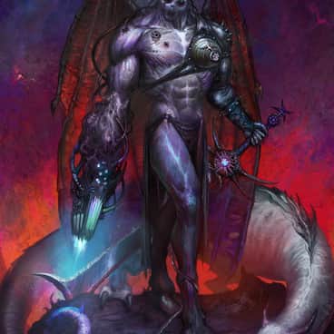 Slaanesh Daemon by Yaroslav Lotsmanov (YaroslavLotsmanov | lotsmanov | yaroslav_lotsmanov | Лоцманов Ярослав)