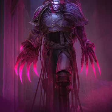 Slaaneshi Raptor by Anastasia Mardumova (Laethain | artlaeth | Anastasia Laethain)