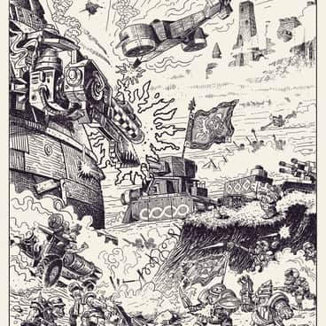 Squats vs Orks by Brendon Ward (dinium)