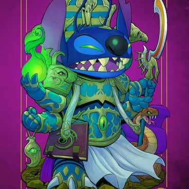 Thousand Sons Stitch by Levi Cleeman (levi_cleeman_art | Saxon-Blake | levicleeman)