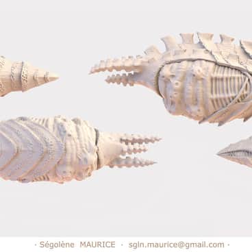 Tyranid Torpedoes by Ségolène Maurice