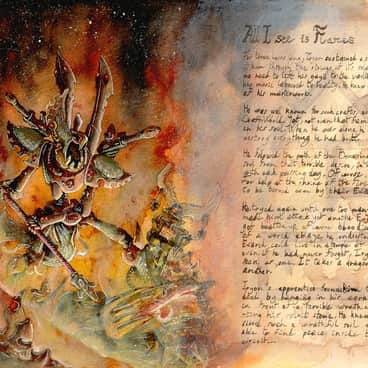 All I See is Flames by Théo MORET (argonaus_illustrateur | Argonaus)