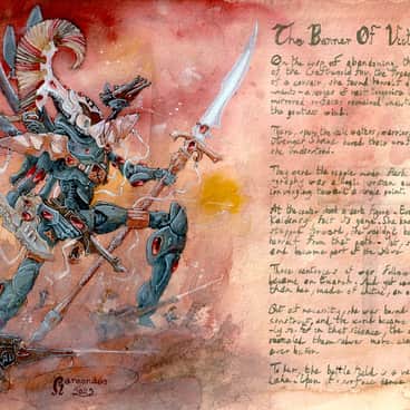 The Banner Of Victory by Théo MORET (argonaus_illustrateur | Argonaus)