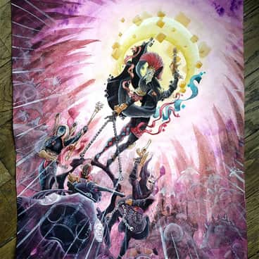 Harlequin by Théo MORET (argonaus_illustrateur | Argonaus)