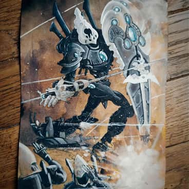 Heavy Paladin Knight by Théo MORET (argonaus_illustrateur | Argonaus)