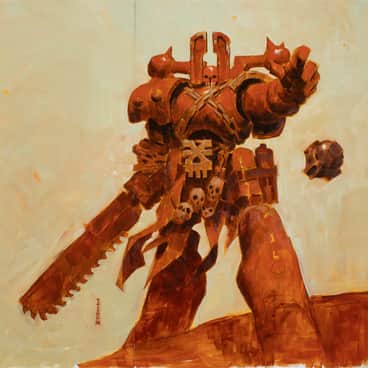 Khorne Berzerker by Edward Delandre (Edward_Delandre | edward.delandre | Remote-Confection303)