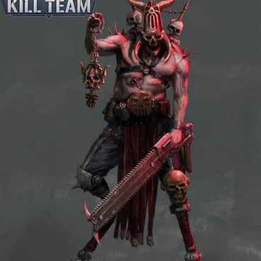 Khorne Cultist by Miguel Iglesias (art.of.migueliglesias | MIglesiasArt)