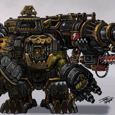 Mega Armoured Mekboss Broznog by Frost Llamzon (FrostLlamzon)