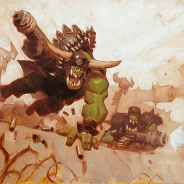 Ork Boyz by Edward Delandre (Edward_Delandre | edward.delandre | Remote-Confection303)