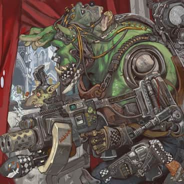 Two Ork by mossa (mossacannibalis | mossacannibalism)