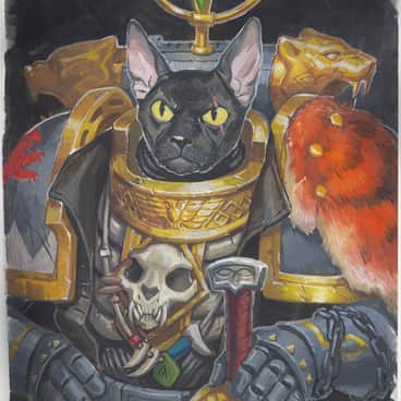 Space Cats Legion by Darya Rudakova (reijiaoe)