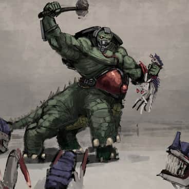 Zoat vs Tyranids by Mister Nester (NesterMister)