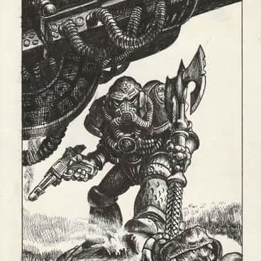 Blood Angel Techmarine by Paul Bonner