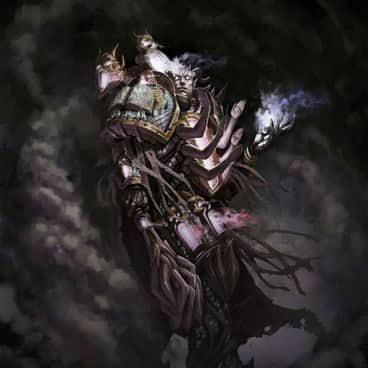 Daemon Primarch Lorgar by Chevron Lowery (LoweryChevron | chevronlowery)