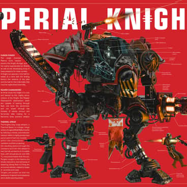 Imperial Knight by Liam Keating (ROBOTS V DINOSAURS | robotsvdinosaurs_design)