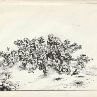 Rough Riders Charge by Paul Bonner