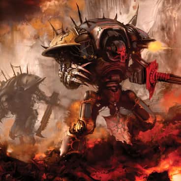 Chaos Knights Desecrator by Alex Boyd
