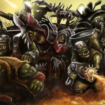 Orks by Sergo Badoian (SergoBadArt)