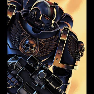 Primaris Intercessor by Ian Pestridge (ianpestyart | IanPesty)